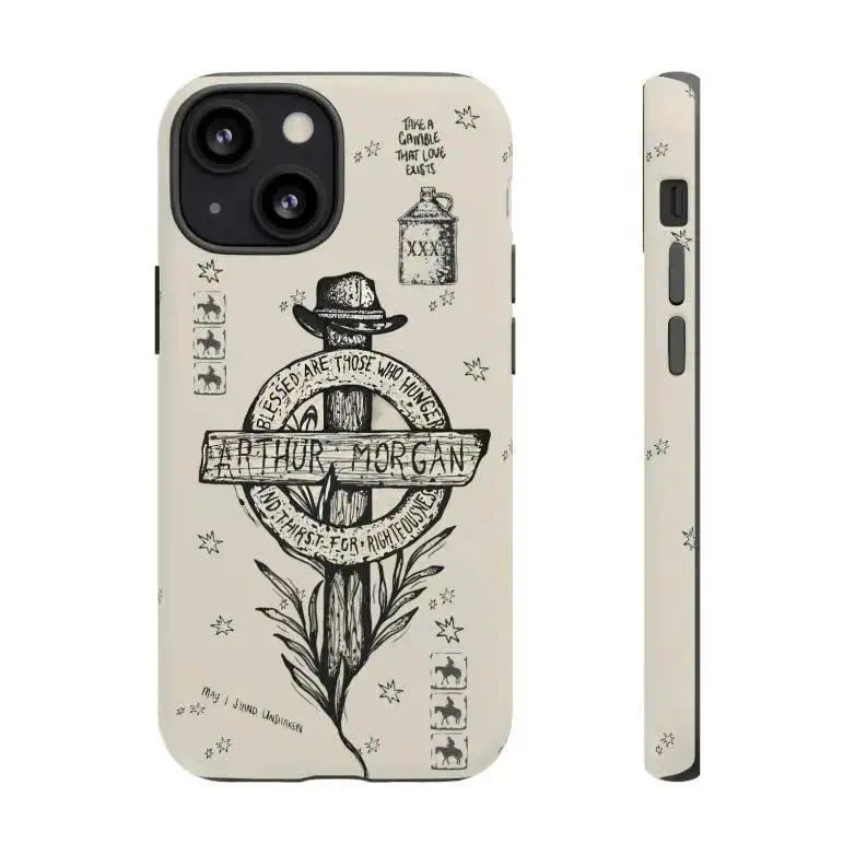 Red Dead Redemption 2 Smartphone Casing - Handheld Cellphone Case for iPhone 17/16/15/14/13/12/11 Pro Max/Plus and Samsung Galaxy S23FE/22/23/24/25 Devices