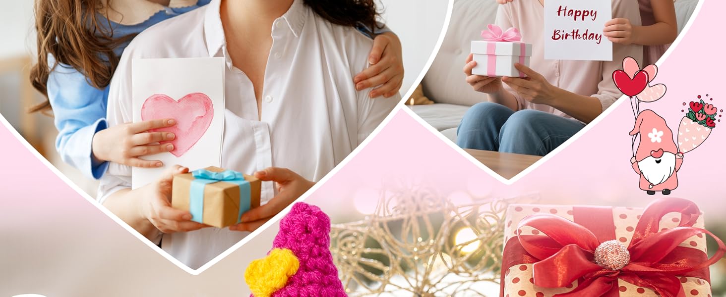 Mom Gifts for Mothers Day - Funny Mother's Day Birthday Handmade Gnome Gift for Mom from Daughter Son, Cute Crochet Gnomes for Mother Mama Mommy I Love You Christmas Stocking Stuffers Mom Gifts for Mothers Day - Funny Mother's Day Birthday Handmade Gnome Gift for Mom from Daughter Son, Cute Crochet Gnomes for Mother Mama Mommy I Love You Christmas Stocking Stuffers