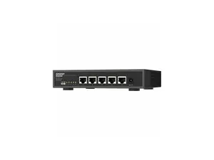 QNAP QSW-3205-5T Ethernet Switch - 5 Ports - 10 Gigabit Ethernet - 10GBase-T - 2 Layer Supported - 36 W Power Consumption - Twisted Pair - Desktop, Compact - 2 Year Limited Warranty