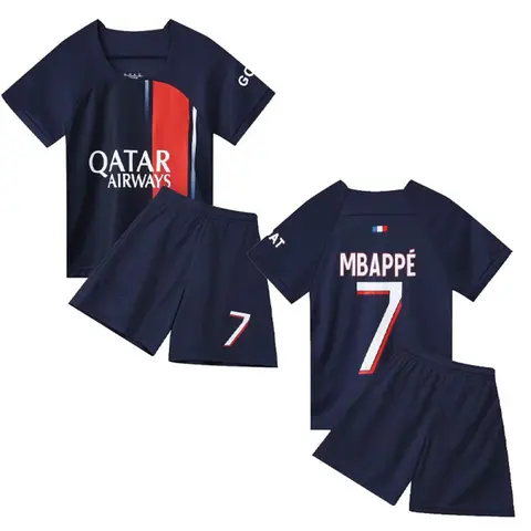 Youth Soccer-Football Jersey Set, No.10 Player Training Outfit with T-Shirt & Shorts, Soccer Jersey Football Set for Convenient Single Selection, Jersey Set Gives Outfit In One Pick