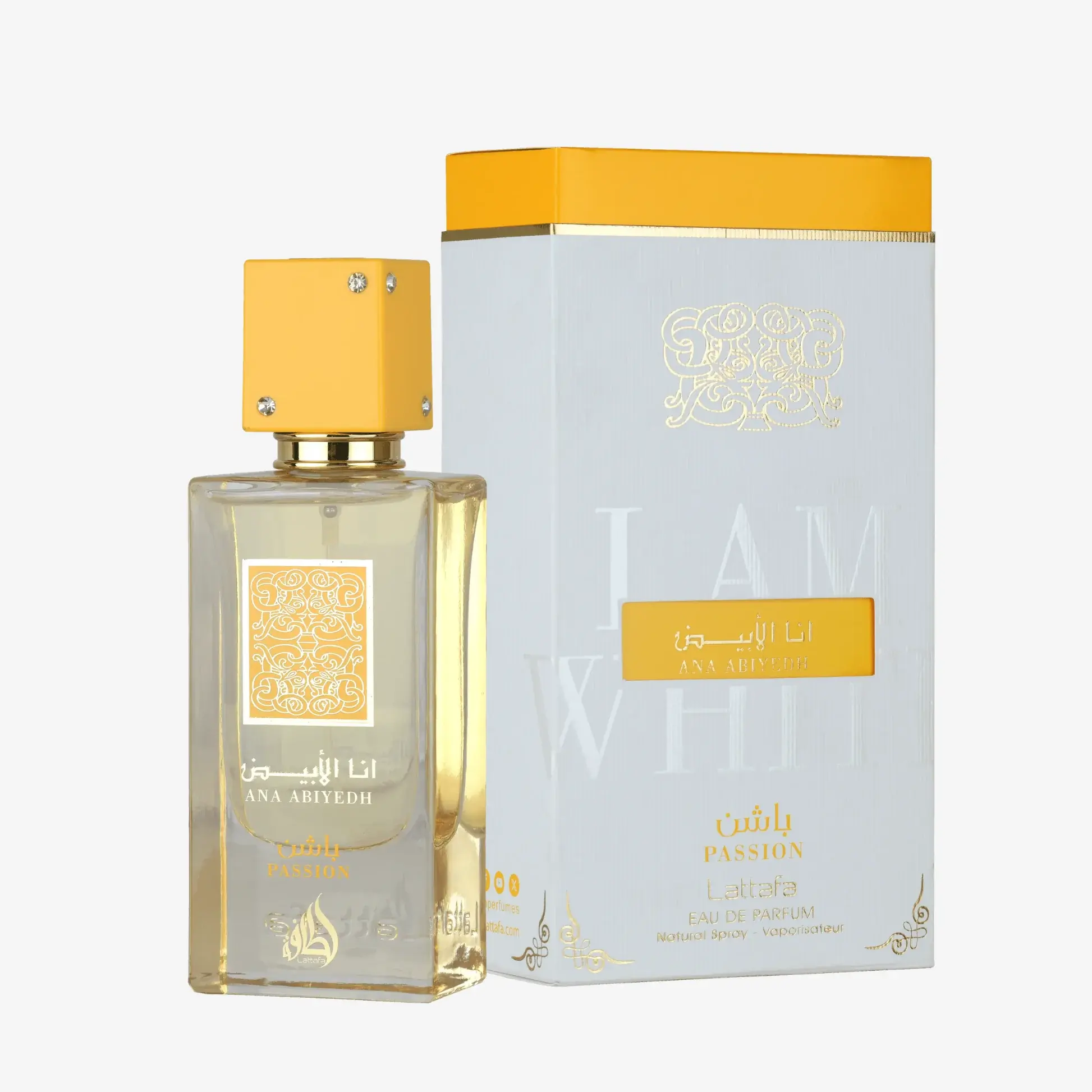 Lattafa Ana Abiyedh Passion Eau de Parfum - Luxurious Fragrance 100 ML