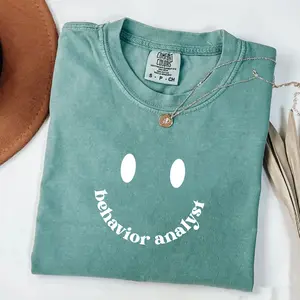 Comfort Colors Behavior Analyst Shirt, Behavior Therapist Shirt, BCBA Gift, Graduate Gift, Comfort Colors Shirt