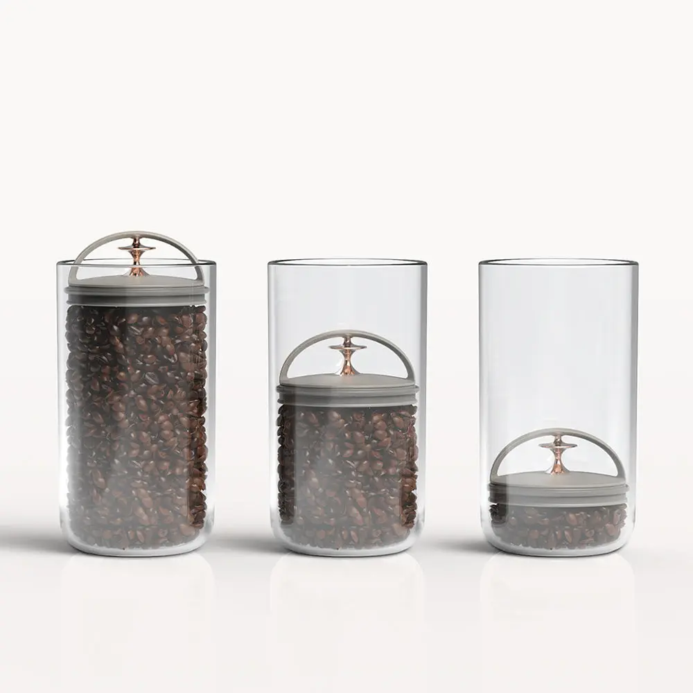 Fluidic Vacuum Sealed Container (2 sizes)