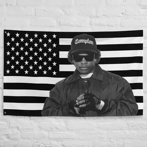 Eazy E Flag - Straight Outta Compton American Flag / Tapestry 40in*60in Tapestry Decor