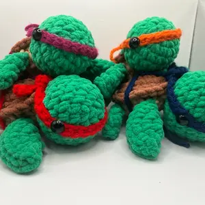 Crochet Baby Ninja Turtles