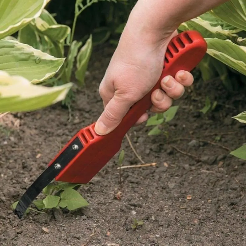Garden Weeder, Durable Plastic Weeder, Handheld Weeding Tool, Weeding Tool for Garden, Garden Tool for Weeding & Soil Removal, Cutting