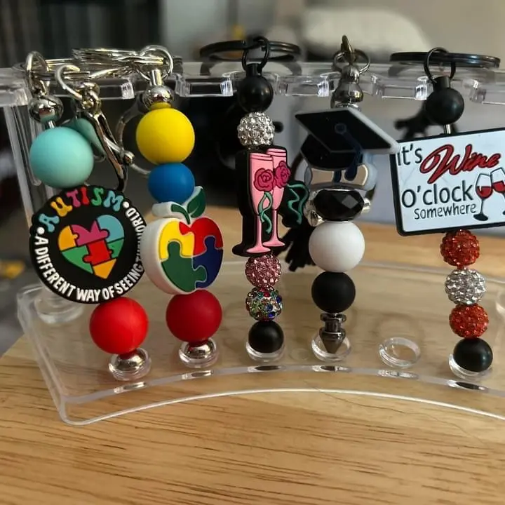 Silicone keychain