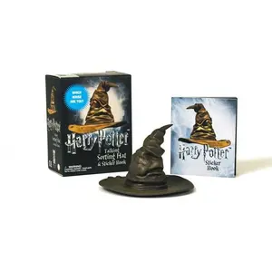 Harry Potter Talking Sorting Hat and Sticker Book: Which House Are You? [With Battery] -- Running Press - Other