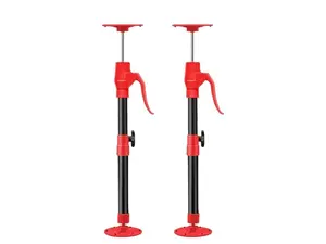 Snapfixmate Adjustable Support Poles, Telescoping Third Hand Support Rod, 110lbs Load Capacity, Labor-Saving Cabinet & Drywall Support Jack