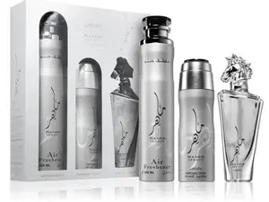 Lattafa Maahir Legacy 3-Piece Men's Fragrance Gift Set, EDP with Citrus Aroma, Daily Wear Single Item for Men
