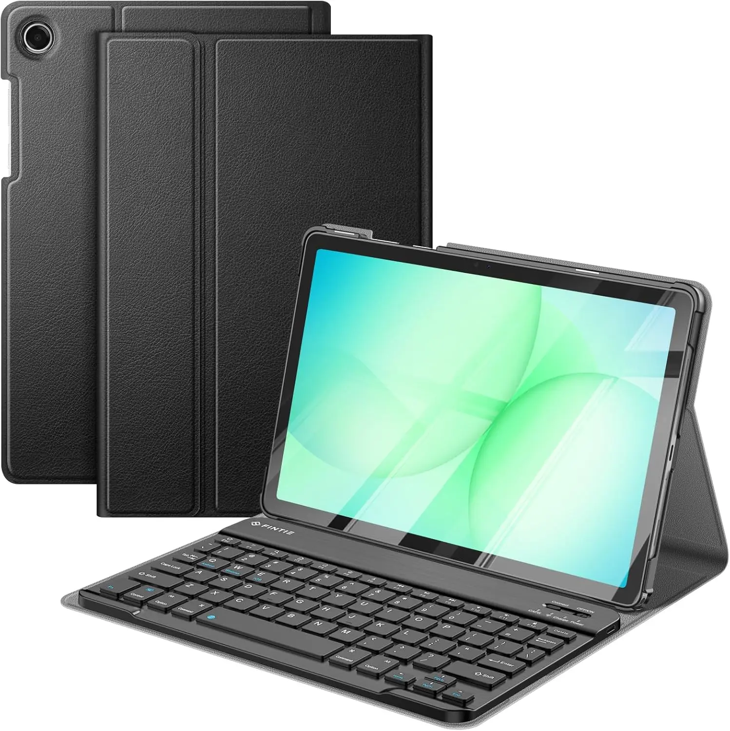 Keyboard Case for Samsung Galaxy Tab A11 Plus/A9 Plus 11'', Black |   3 Viewing Angles, Detachable Bluetooth Keyboard, Rechargeable Battery, Dual Protection, Work Study Travel Use