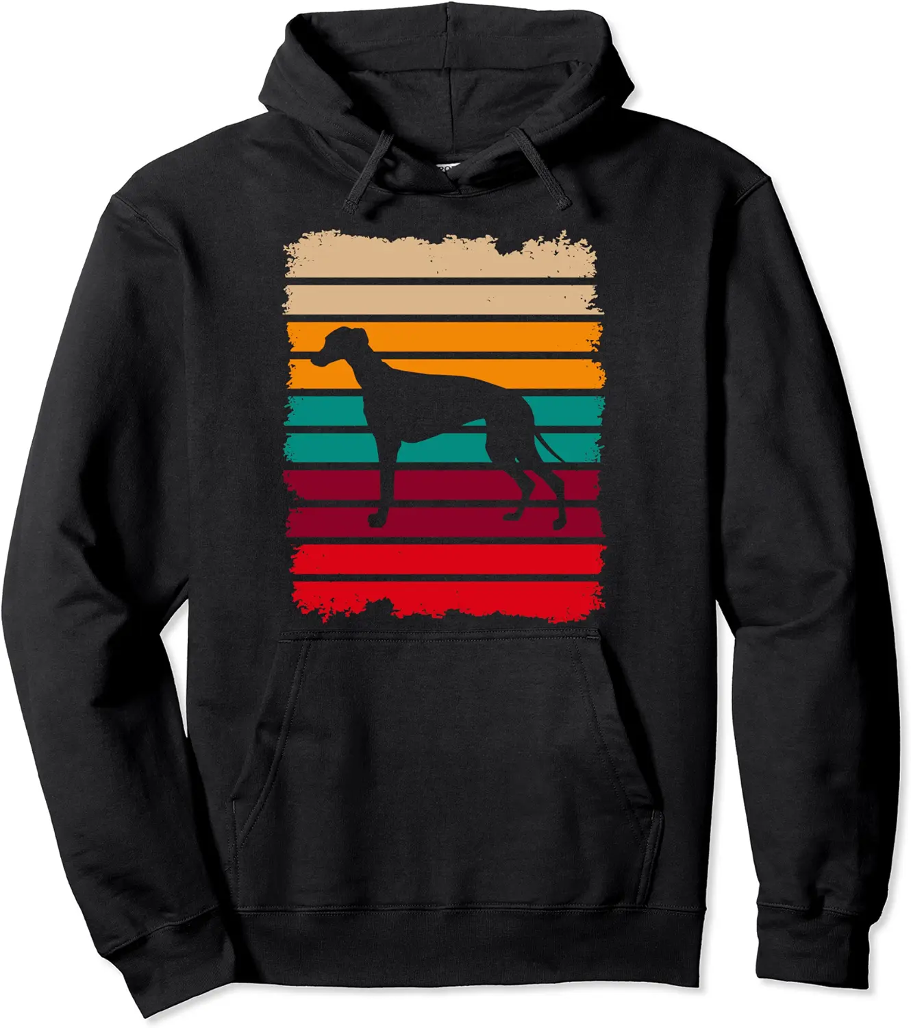 Retro Vibe Greyhound Vintage Best Pet Cute Dog Pullover Hoodie - Yoandymira Shop 60B09R62XZL2