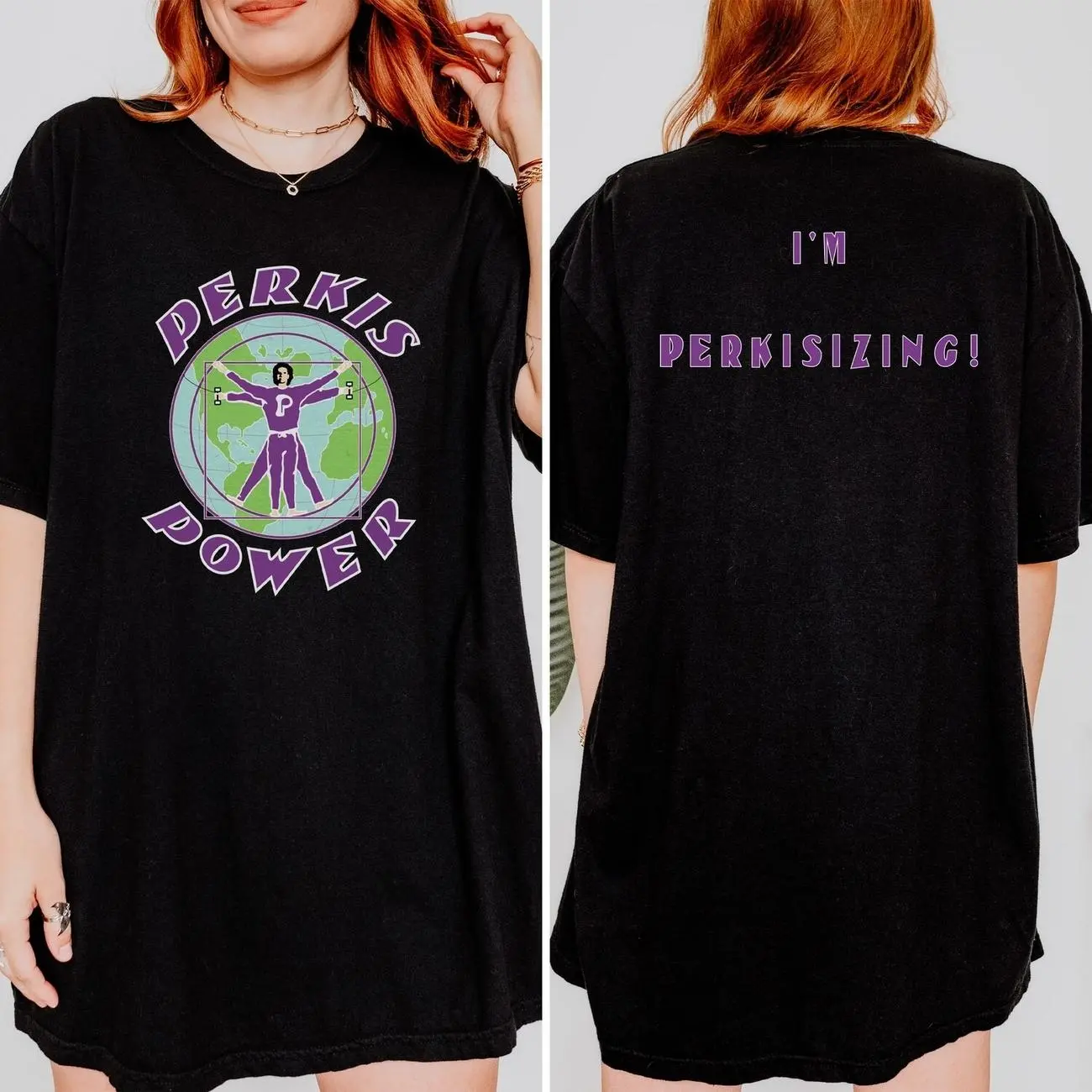 Comfort Colors #Perk1sPower Unisex T-Shirt, I'm Perkisizing! Heavyweights Shirt, Ben Stiller, #Heavyw3ights Movie, Camp, Perkis, 100% Cotton DFR