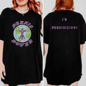 Comfort Colors #Perk1sPower Unisex T-Shirt, I'm Perkisizing! Heavyweights Shirt, Ben Stiller, #Heavyw3ights Movie, Camp, Perkis, 100% Cotton DFR