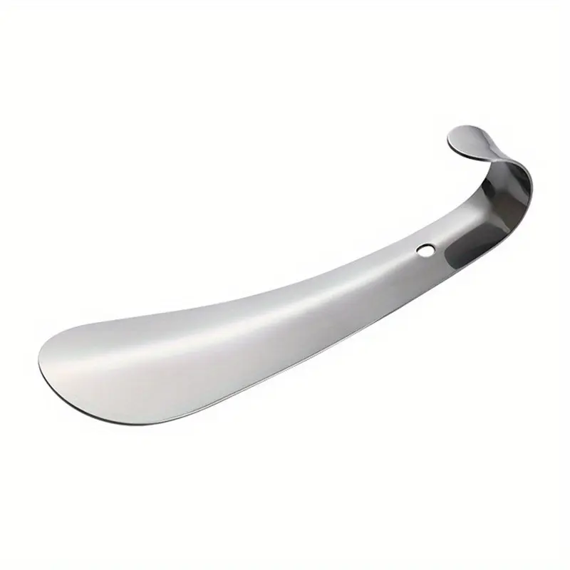 Stainless steel small shoe pull-out tool for putting on shoes, metal shoe lifting device for shoe lifting, shoe lifting 5.7inch