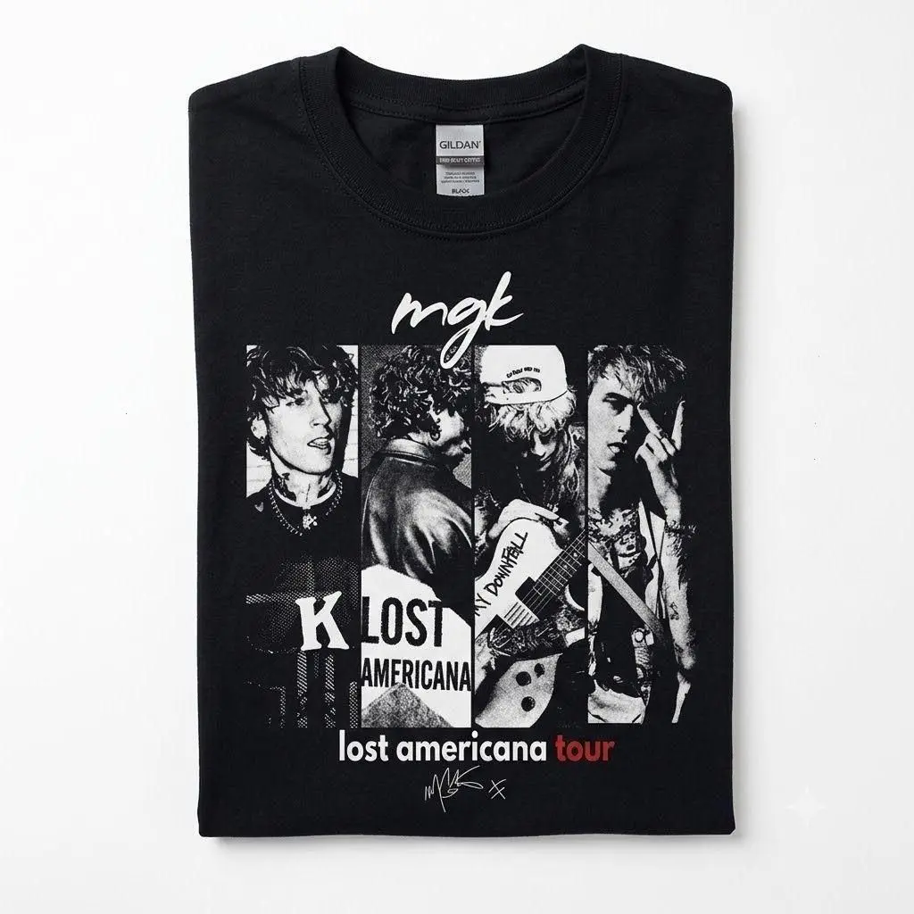 Lost Americana Tour 2026 Shirt, Machine Gun Europe Tour Tee, Concert Merch, Retro Music Fan Gift, Unisex Shirt