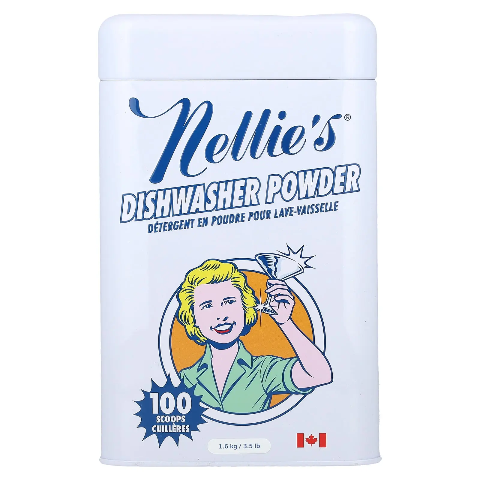 Nellie's Dishwasher Powder, 3.5 lb (1.6 kg)
