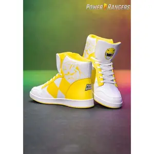 Yellow Costume Inspired Power Rangers Sneakers