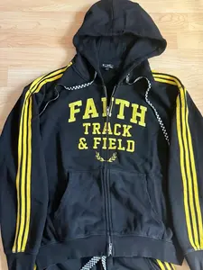 FAITH TRACK ZIP HOODIE
