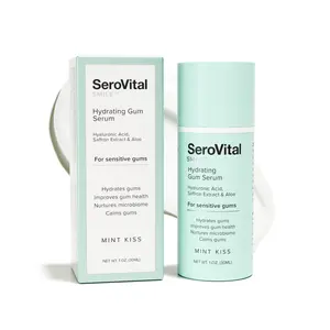 SeroVital Gum Serum | Hyaluronic Acid + Aloe + Saffron | Hydrate Dry Sensitive Gums | Oral Microbiome Support | Nightly Treatment | 1 oz