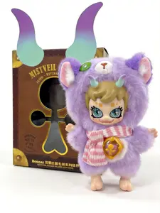 Boonaz Misty Manor Plush Keychain - Cute Moe Grain Collectible Blind Box Series