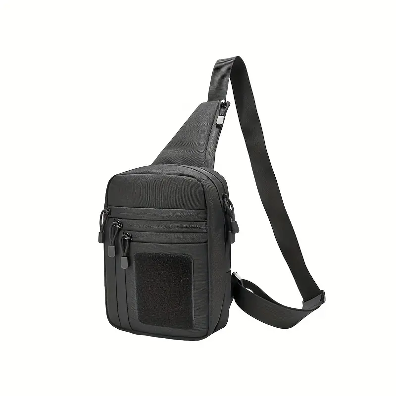 Raglan Sleeve Chest Bag with Suspenders, Outdoor Accessories Casual Waist Bag Waist Belt Bag tactical sling Adjustable Waistband Bag