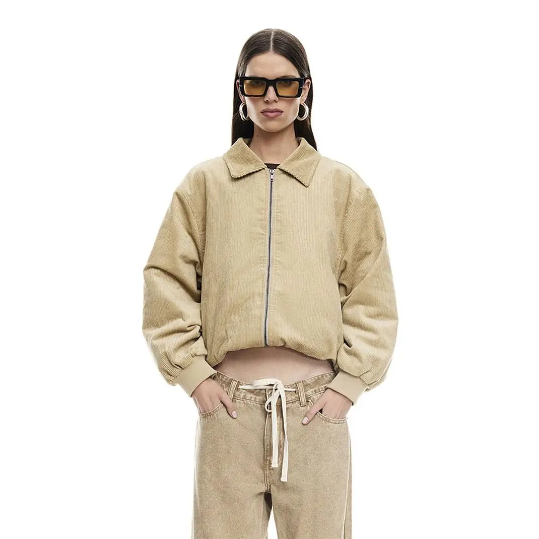 LIONESS Women's Cou Cou Corduroy Bomber Jacket