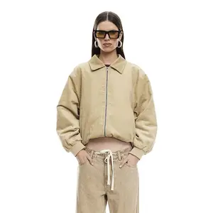 LIONESS Women's Cou Cou Corduroy Bomber Jacket