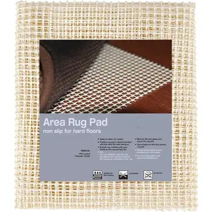 Non-Slip Area Rug Pad Mat Underlay Multipurpose for Hard Surface Floor (6 x 9 )