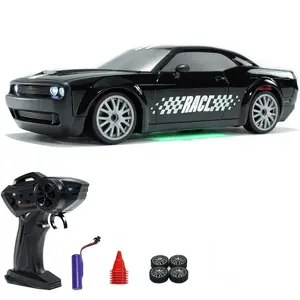 Remote Control Car, 1 Set 1:20 Scale 4d 20kmh High Speed Remote Control Car, Led Lights Drifting Car, Rc Supercar Kit, Rechargeable Toy, Rc Cars for Adults, Rechargeable Race Car, Rc Model Car