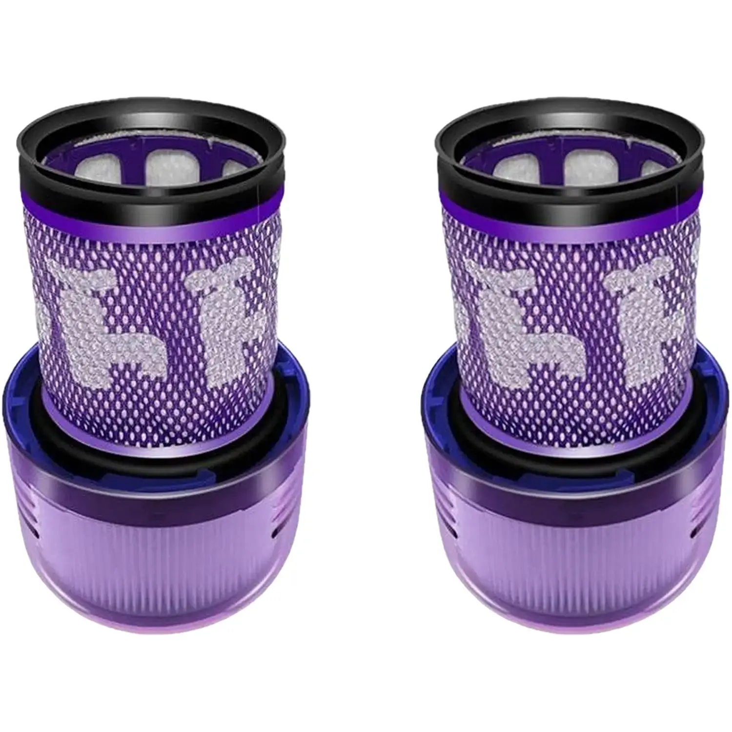 2 Replacement Filters For Dyson V12 Detect Slim Cordless Vacuum 971517-01 Washable