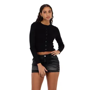 Forever 21 Women's Fine Gauge Rib Cardi