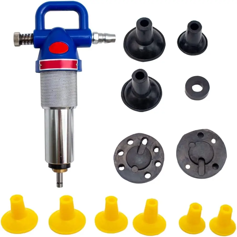 QM-22 Pneumatic Valve Grinder Automotive Engine Valve Seat Lapping Repair | Automotive Engine Maintenance Tool for Valve Seat Grinding Car Cylinder Head Valve Sealing Surface Repair Equipment