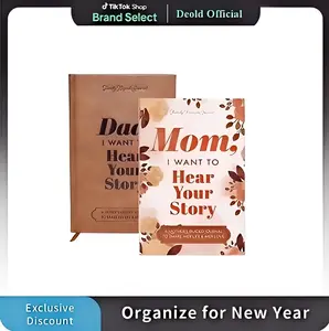 Mom and Dad, I want to hear your stories, guide meaningful diaries, write different stories, and be a New Year's gift for Mom and Dad-  Diary  Family Stories Journal Guided Journal for Mom & Dad Share Life Stories & Memories 250 Expertly Created Questions