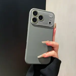 Compatible with iPhone 17/ 17 Air/ 17 Pro/ 17 Pro Max/ 16/ 16 Pro/ 16 Pro Max/ 15 14 13 12Pro Max, daily mobile phone accessories, mobile phone protection, artistic design, fashionable mobile phone case, liquid protective case with full lens coverage