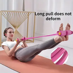 Effortless Sit-up Assistant Yoga Pedal Puller - Multi-Functional Fitness Tool for Yoga, Pilates, and Home Gym Training Exercise Equipment