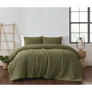 Brooklyn Loom Marshmallow Sherpa 2-Piece Twin Comforter Set