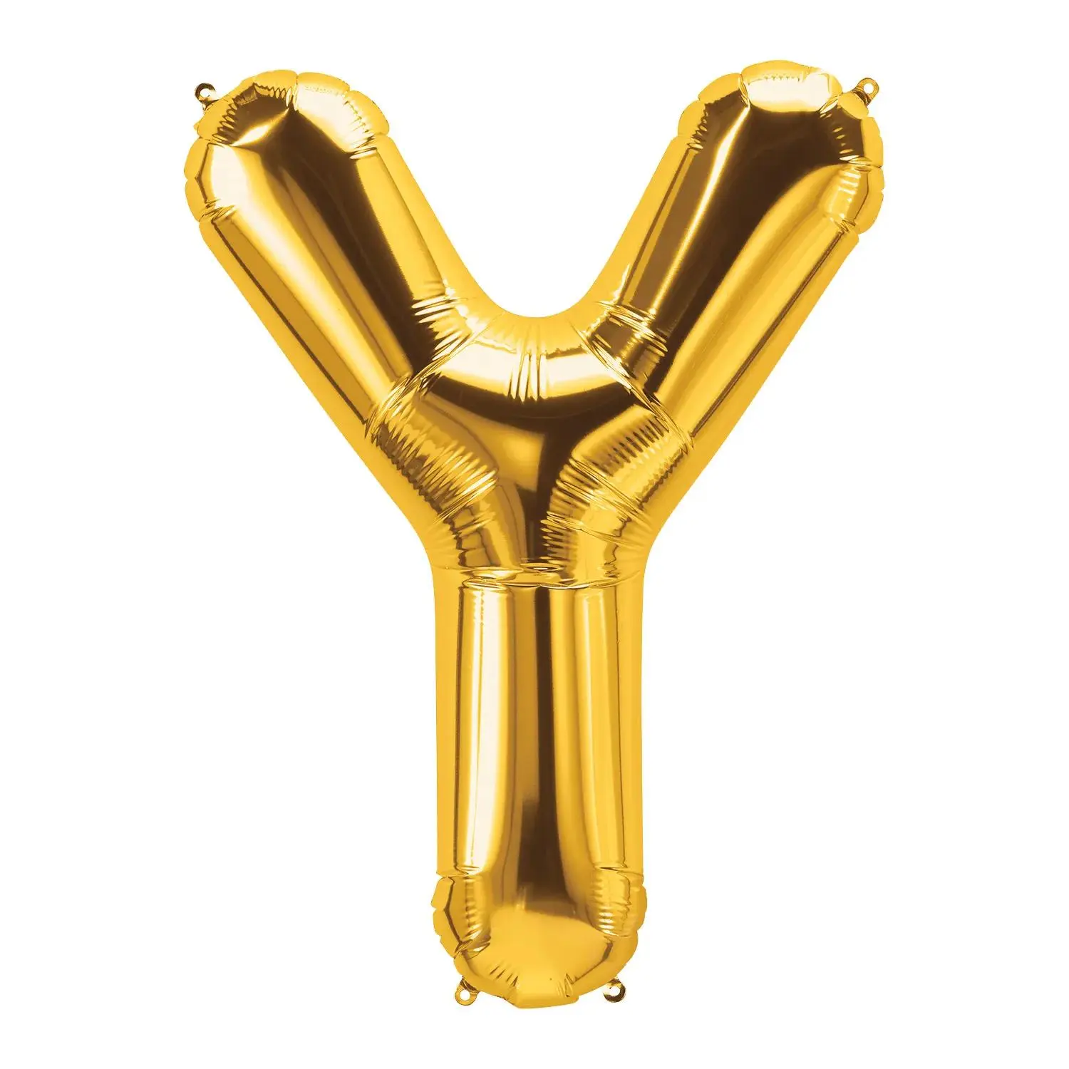Y-Shaped Gold Letter 34" Mylar Balloon
