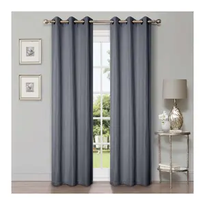 Superior Linen Modern Blackout 2-Piece Curtain Set, 42" x 108"