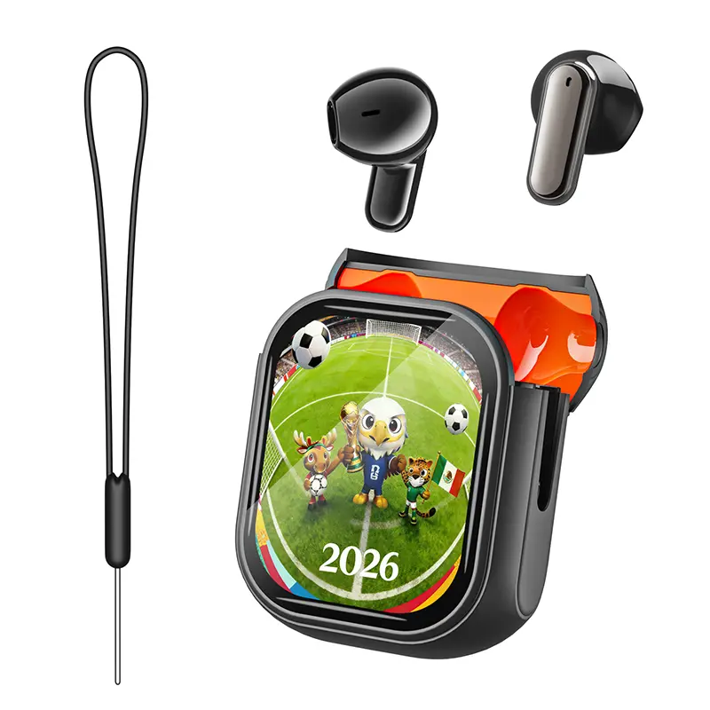 Wireless Bluetooth 5.4 Earbuds, Sweatproof IPX4 In-Ear Headphones with LED Display, High Fidelity Sound, Built-In Mic, Secure Comfortable Fit, 24H Battery Life for Running, Fitness, Office Use, Earbud