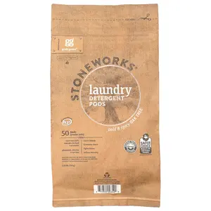 Grab Green Stoneworks®, Laundry Detergent Pods, Oak Tree, 50 Loads, 1.65 lbs (750 g)