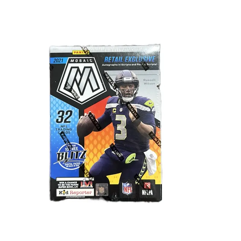 2021 Panini Mosaic Football 8-Pack Blaster Box (Exclusive Scripts!)