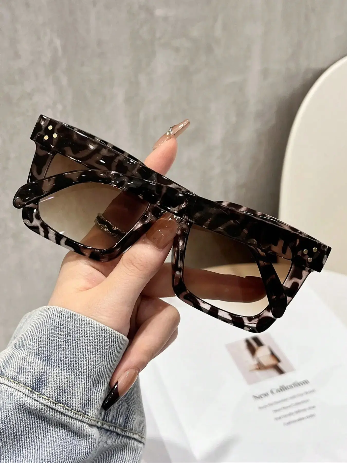 New 2026 Model Women’s Classic Oversized UV400 Sunglasses, Lightweight Stylish Outdoor Eyewear With Full UV Block, Versatile Summer Accessory For Driving, Outdoor Travel Sightseeing And Daily Casual Outfit Matching