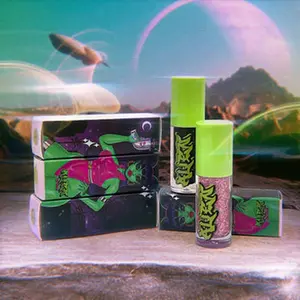 Alien Lit Gloss Lipgloss Makeup Lipstick Glossy Glitter Color lipgloss lipstick