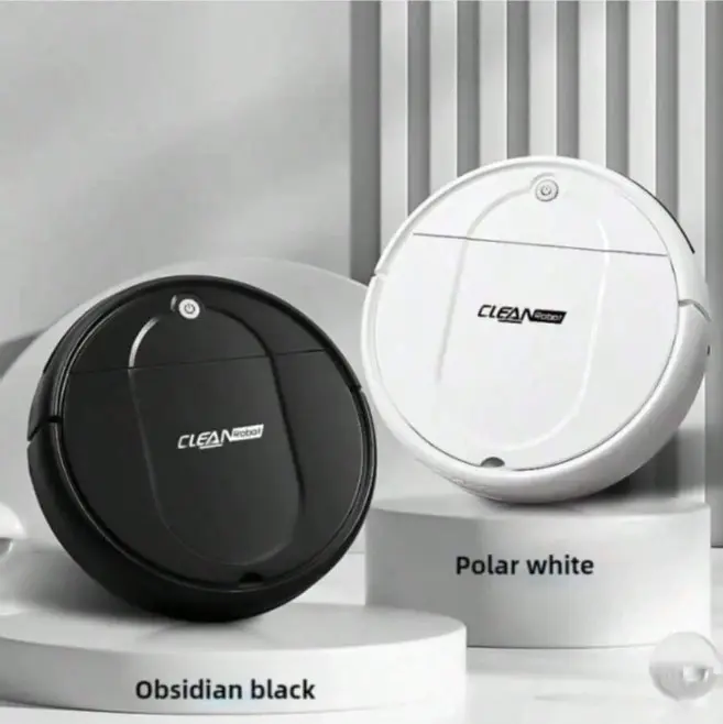Rechargeable Cordless Sweeper & Mop 2-in-1, Quiet Multi-Surface Floor Cleaner, Lightweight Household Cleaning Machine
