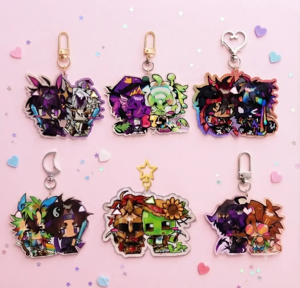 INVERSION DUO || wemmbu & boosfer keychain, Unstable Universe MCYT Acrylic Keychain, parrotx2 & wifies, ashswag x squiddo, SFAWTDE || d3rlord3 & averythemayo