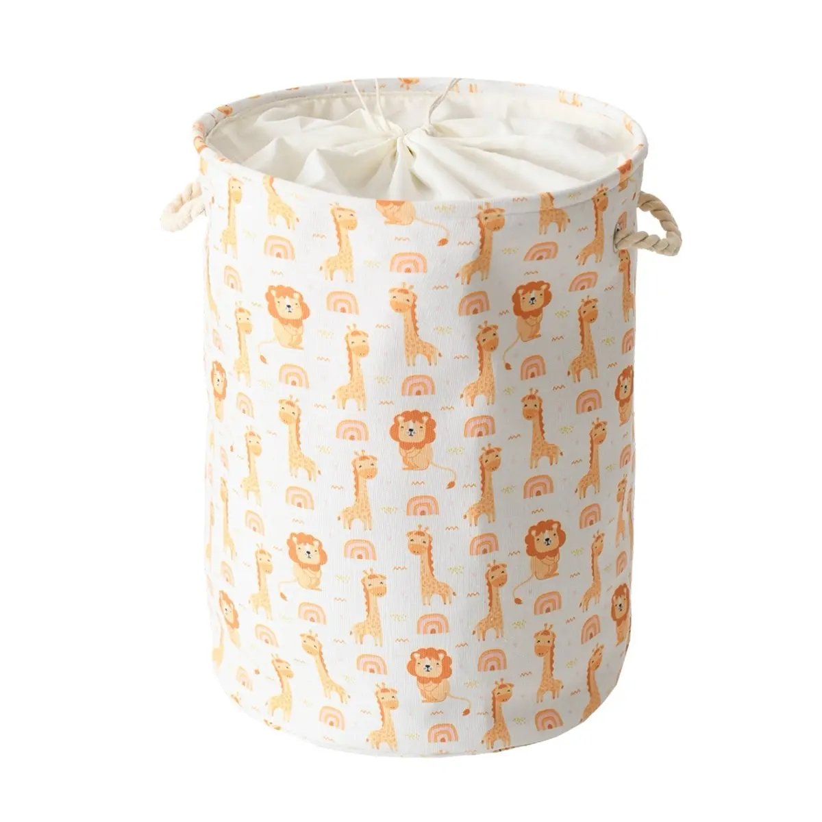 Laundry Hamper, Nursery Room Home Decor Baby Storage Basket, Toy Storage Organizer