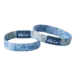 Tap To Pray® Wristband – River Rock Camo - Moss & Slate