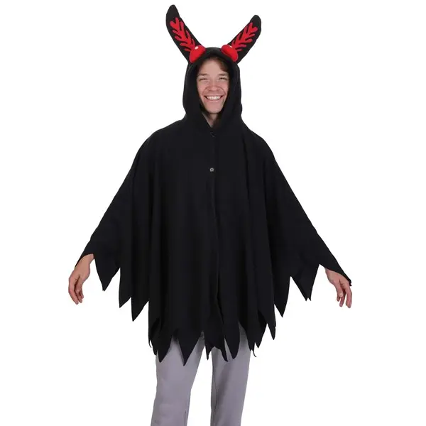 Mothman Adult Poncho Costume