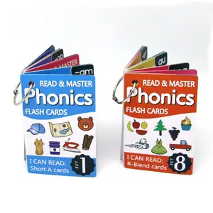 Phonics Flash Cards for Kids| 8 Sets CVC Word Building Flashcards for Preschool,Kids Learn to Read Phonics Flash Cards| Fun Sight Word Games for Toddlers 3-6,96PCS Phonics Flashcards| Educational Reading Game Cards for Early Learners